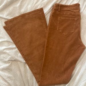 Brown Corduroy Bell Bottoms